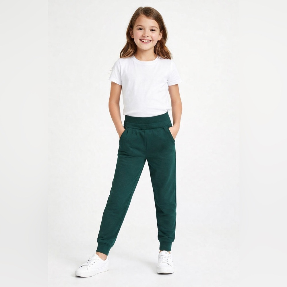 New! Old‎ Navy Girls Hunter Green Joggers